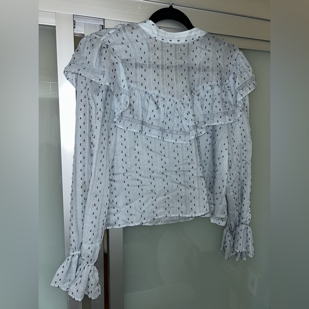 Puff sleeve blouse - Zara